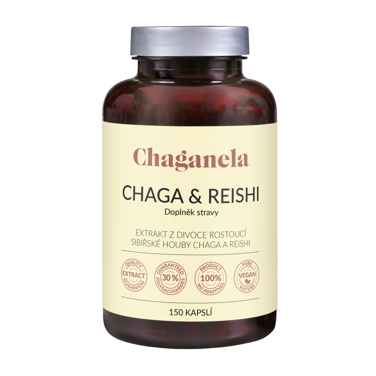 Čaga s reishi | Medicinashop.cz